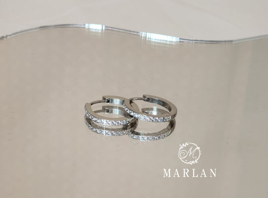 Hoop Earrings 6mm 9mm 14mm