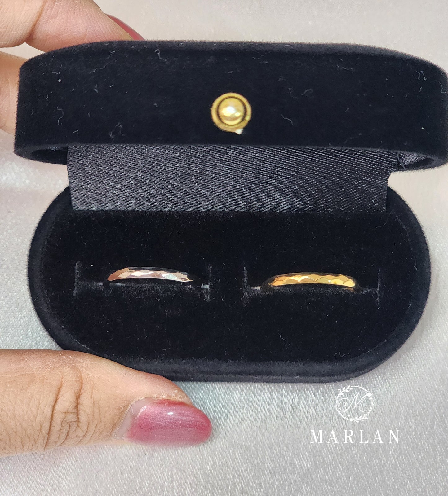 2mm Diamond cut Ring　【R001】