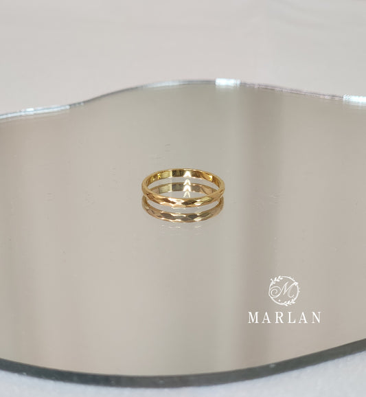 2mm Diamond cut Ring　【R001】