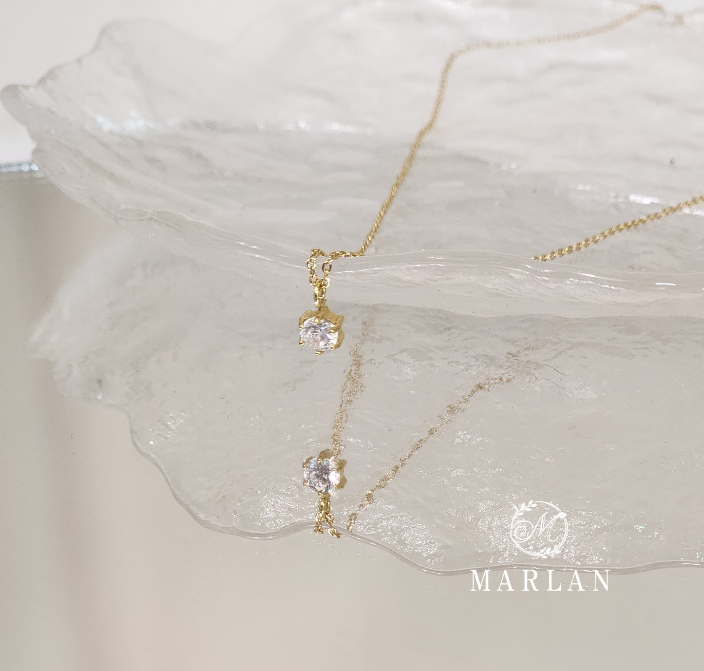 Mini Happiness Clover Necklace