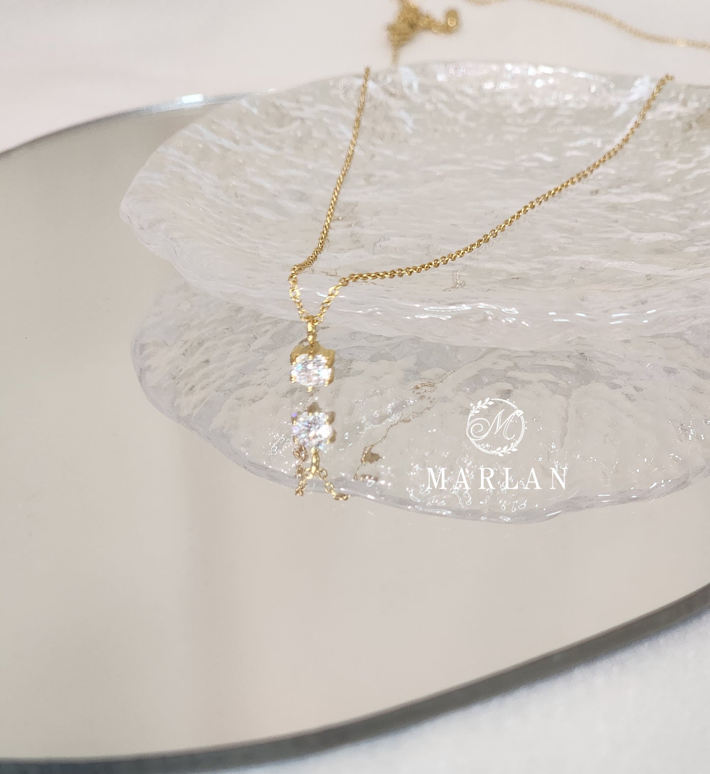 ZC Studs Necklace 4mm
