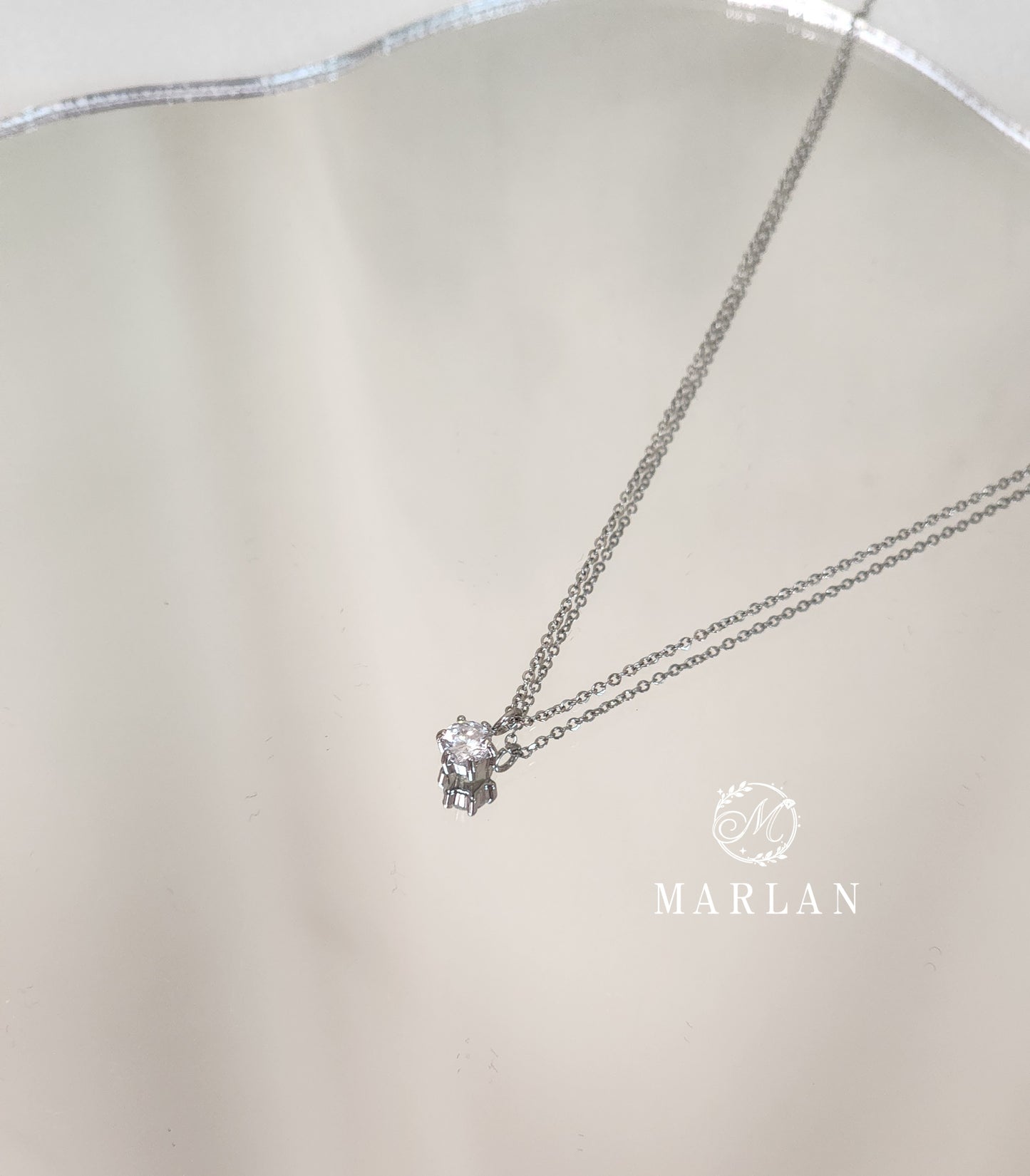ZC Studs Necklace 4mm