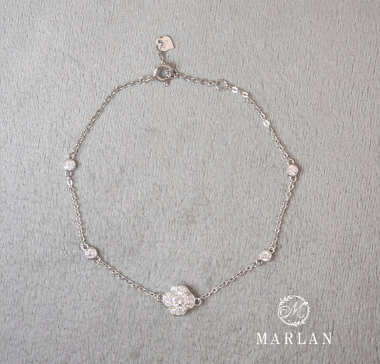 Moissanite Brilliant Flora Bracelet(0.5ct)